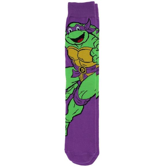 Teenage Mutant Ninja Turtles Men's Casual Crew Socks, 6-Pack, Size 8-12 - Picture 4 of 8